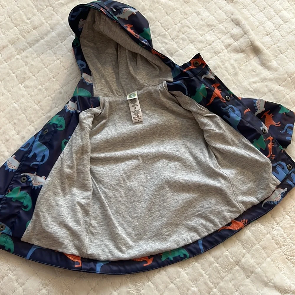 12m boys Dino Raincoat
